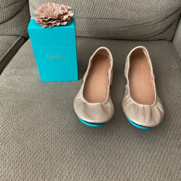 Tieks Shoes - Champagne Tieks